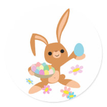 Easter Bunny sticker