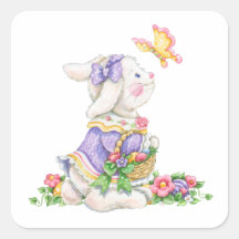 Easter Bunny Sticker - SRF