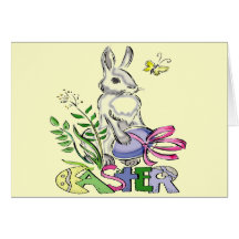 Easter Bunny T shirts and Gifts Cards
