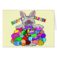 Easter Bunny T shirts and Gifts Greeting Cards