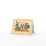 Easter Bunny War Greeting Card