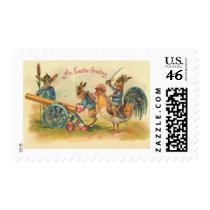 Easter Bunny War postage by easterfun Easter Bunny War postage