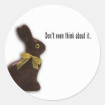 EASTER BUNNY WITH ATTITUDE TEMPLATE STICKERS