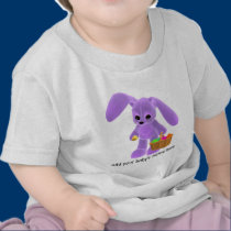 Easter Bunny with Basket t-shirts