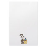 Easter Bunny with Egg Basket Stationery Design