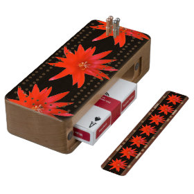 Easter Cactus Cribbage Board Cherry Cribbage Board