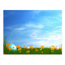 Easter card postcard