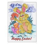 Easter Card with Bunny