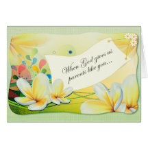 Easter Cards: When God gives us parents like you