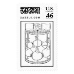 Easter Carousel Postage Stamps