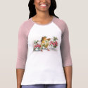 Easter Chick and Flowers t-shirts by Memory_Lane Easter Chick and Flowers t-shirts