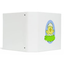 Easter Chick Binder