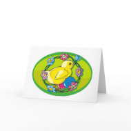 Easter Chick card