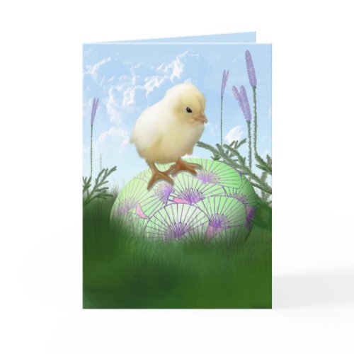 Easter Chick Card card