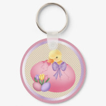 Easter Chick - Keychain by berkeleygirlforever Easter Chick - Keychain