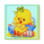 Easter Chick Magnet magnets