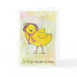Easter Chick "Pink Bonnet" cards