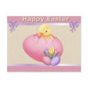 Easter Chick - Postcard by berkeleygirlforever Easter Chick - Postcard