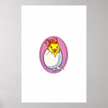 Easter Chick Posters