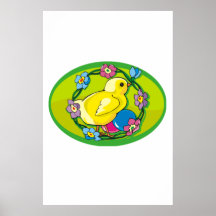 Easter Chick Print