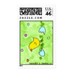 Easter chick stamp