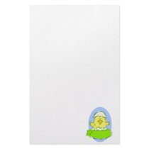 Easter Chick Customized Stationery