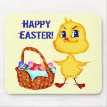 Easter Chick T shirts and Gifts Mouse Mat