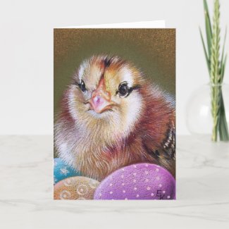 Easter Chicken card