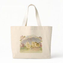 easter chicks bright bag