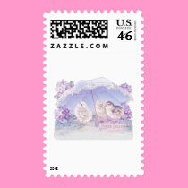 easter chicks bright blue postage by eelkat easter chicks bright blue postage