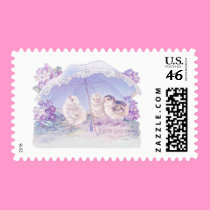 easter chicks bright blue postage by eelkat easter chicks bright blue postage