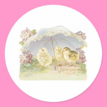easter chicks bright stickers by eelkat easter chicks bright stickers