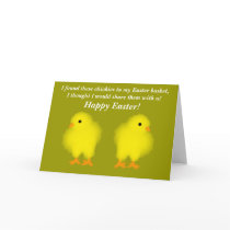 Easter Chicks cards