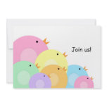 Easter Chicks Egg Hunt Invitation