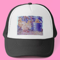 easter chicks hats