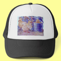 easter chicks hats