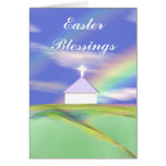 Easter Church and Rainbow Cards