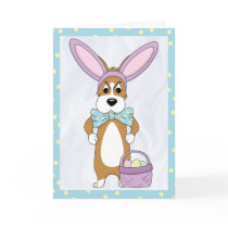 Easter Corgi Card
