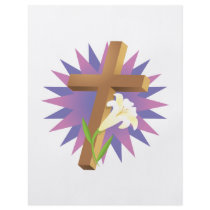 Easter Cross Personalized Flyer