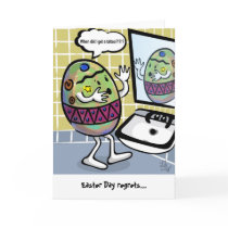 Easter Day regrets Greeting Card by elledeegee Easter Day regrets Greeting Card
