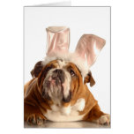 Easter Dog Greeting Card