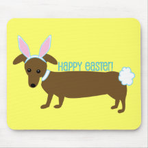 Easter Doggie Mouse Pad