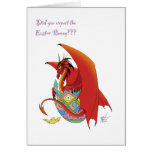 Easter Dragon Card