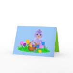 Easter duck card