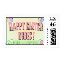 EASTER DUDES! postage