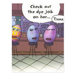 Easter Dye Job - Postcard