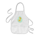 Easter Egg and Cute Chick. Apron