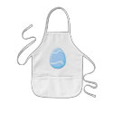 Easter Egg (Blue) Kids Apron by Just4Kids Easter Egg (Blue) Kids Apron