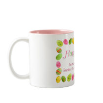 Easter Egg Border - Happy Easter Mug