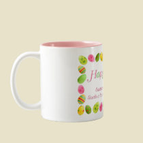 Easter Egg Border - Happy Easter Mug